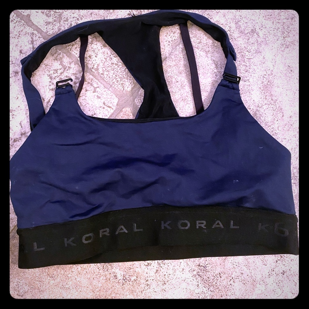 Koral sports bra size L